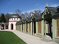 Wandelgang mit Eckpavillon