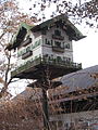 Taubenhaus mit quadratischem Grundriss im bayerischen Anzing, Anfang 20. Jahrhundert