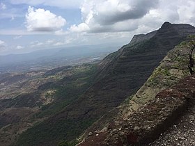 Steep hills around the Fort