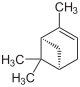 Struktur von (+)-α-Pinen