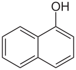 Struktur von 1-Naphthol