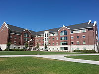 Photograph of Building 12 (formerly 28) in Heritage Halls.