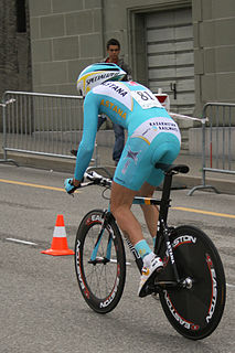 Igor Abakoumov beim Prolog der Tour de Romandie 2007.