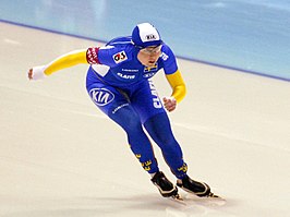 Marita Johanssons tijdens de Europese kampioenschappen in 2009.