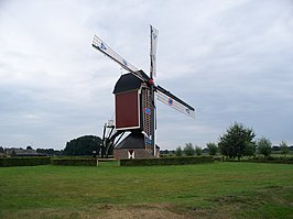 De herbouwde molen (aug. 2008)