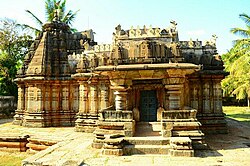 Moole Shankareshvara temple (1260 A.D.) at Turuvekere in Tumkur district