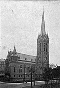 Die Kirche um 1900