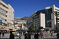 Martyrs Square in de beneden/binnenstad van Nablus, 2007