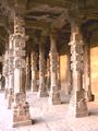 Hall of pillars on the Qutb Complex.