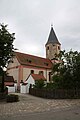 Ehemalige katholische Pfarrkirche St. Ulrich, jetzt Friedhofskirche