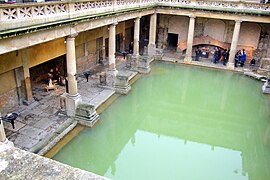 The Great Bath viewed from above.