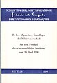 Umschlag H. 267/1990, Zu den allg. Grundlagen der Militärwissenschaft