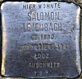 Stolperstein für Salomon Levenbach (Weyertal 127)