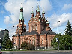 Tammerfors ortodoxa kyrka (Jazykov, 1899). Foto: Juho Paavisto