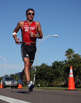 Terenzo Bozzone bei den Ironman 70.3 World Championships in Clearwater/USA, 2008