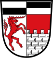 Gemeinde Glashütten Unter von Silber und Schwarz geviertem Schildhaupt gespalten von Silber und Rot; vorne ein nach links gewendetes steigendes, rotes Einhorn, hinten eine silberne Zinnenmauer.