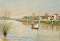 Alfred Sisley: Die Seine bei Argenteuil Privatsammlung