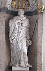 Hl. Kolumban in der Magnuskapelle in Füssen