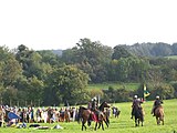 Battle Manastırı'nda Hastings Muharebesi canlandırması