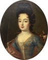 Circle of Pierre Mignard - Portrait of a Lady, probably a French Princess, pair1.png