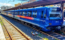 MA300 train at Roma Porta San Paolo.