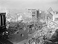 Stadtzentrum von Coventry nach dem deutschen Luftangriff am 14. November 1940