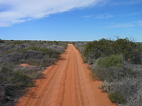 Piste zum Cape Peron