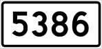 County Road 5386 shield