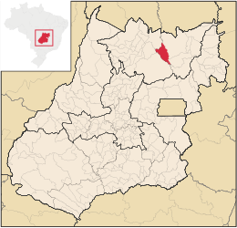 Colinas do Sul – Mappa