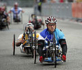 Handbike-Rennen im Rahmenprogramm der Veranstaltung