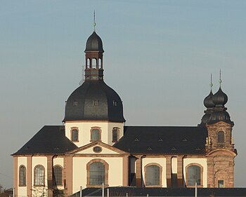 Jesuitenkirche in Mannheim, Blick von Osten