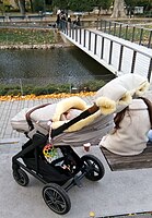 Kinderwagen-Muff und -Schlafsack aus Lammfell (2023)