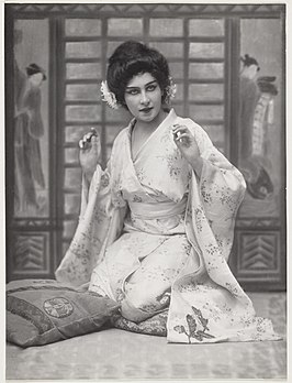 Annie Ligthart als Madam Butterfly (1916)