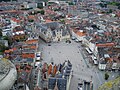 Mechelen Şehir "Grote Markt" Meydanı