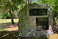 Monument of Kome Hyappyō in Mineyama Domain Ruins Park.