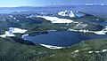 Caldera mit dem East Lake im Vordergrund