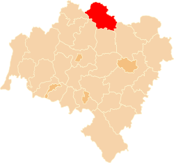 Location within the voivodeship