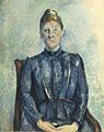 Paul Cézanne: Portrait de Madame Cézanne