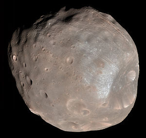 Mars'ın uydusu Phobos