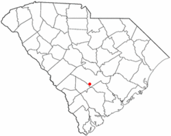 Location in Orangeburg County, South Carolina