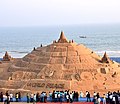 Sand Sculpture By Sudarsan Pattnaik