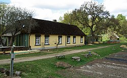 Former train station in Sinialliku