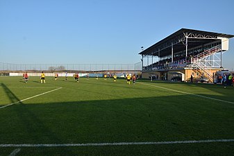 Stadionului vazut din capătul Vestic.