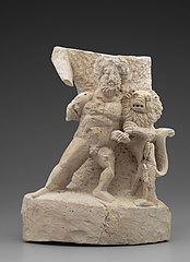 Heraklesstatue aus Dura Europos