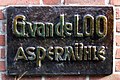 Namensschild van de Loo, Aspermühle