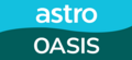 Logo Astro Oasis versi pertama (13 Okt 2007 - 19 Nov 2024)