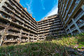 Wohnblock auf der Insel Hashima, Japan