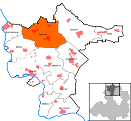 Domnitz – Mappa