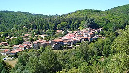 Gezicht op Saint-Étienne-Vallée-Française