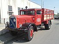 Fiat 634N der frühen 1930er mit Anhängerdreieck in alter italienischer Ausführung